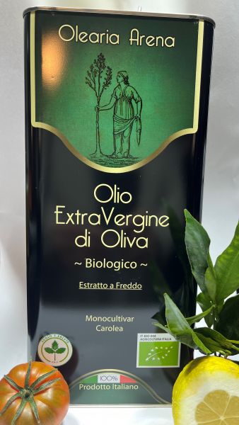 Olivenöl „Extra Vergine“-100% Italiano biologisch zertifiziert im 5 Liter Kanister